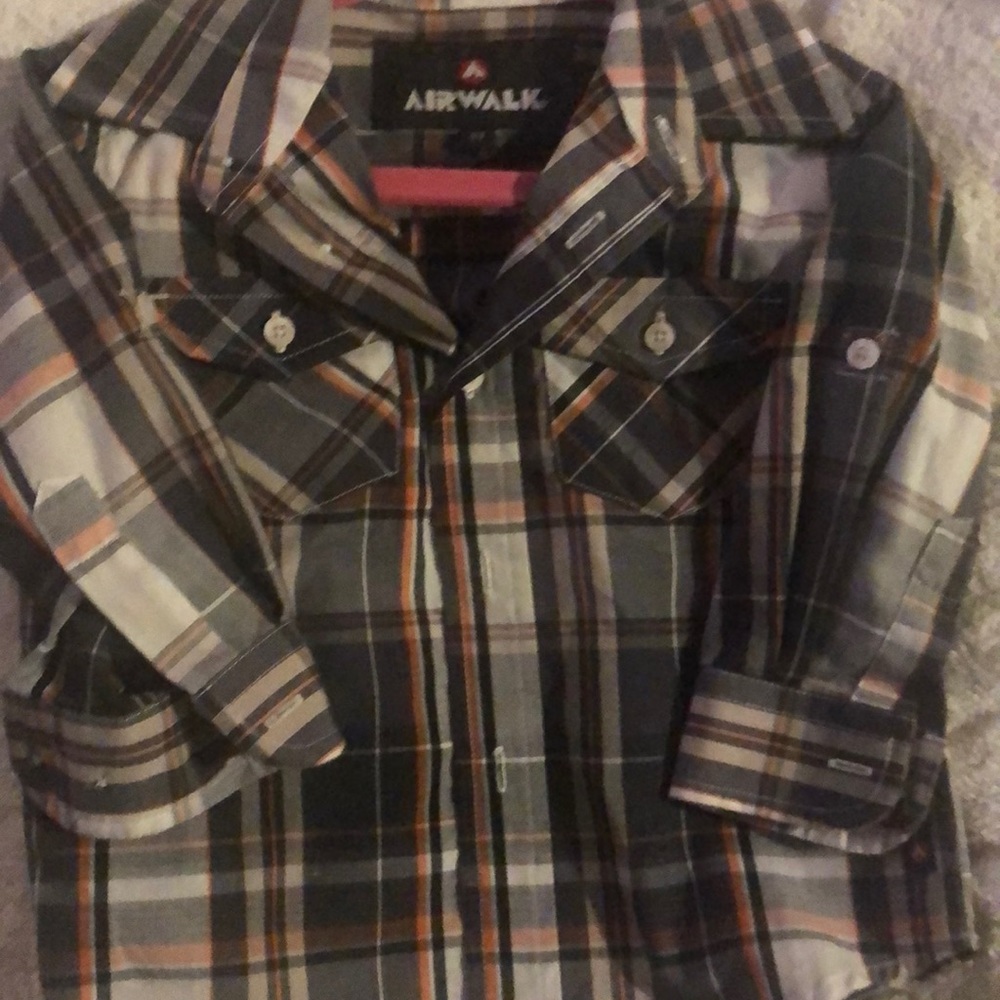 Long sleeve toddler dress shirt